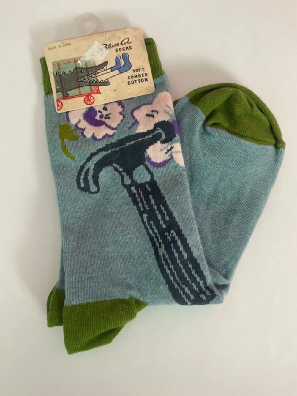 Blue Q funny pretty hammered women's socks